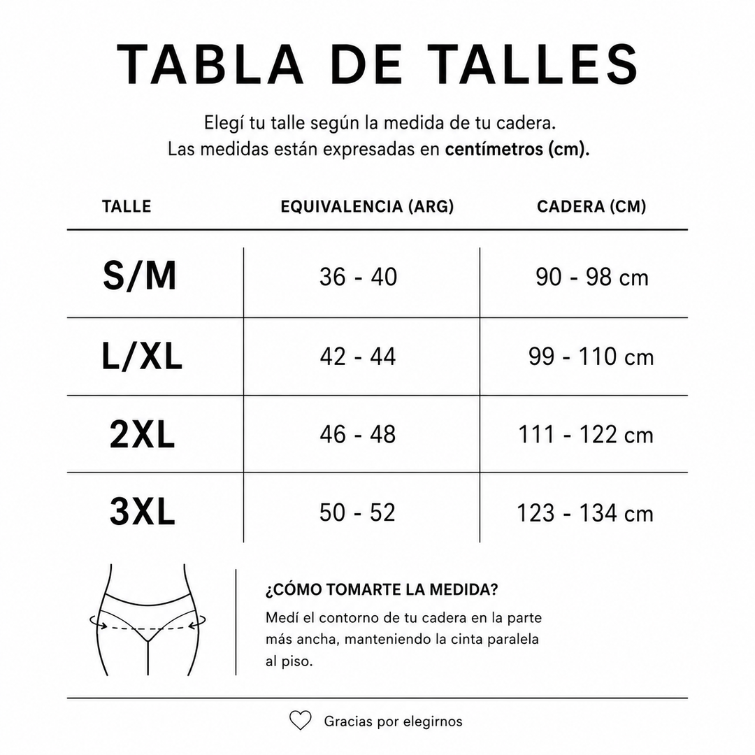 Bombacha Alta Modeladora Seamless - Pack 4x2 + 2 de regalo