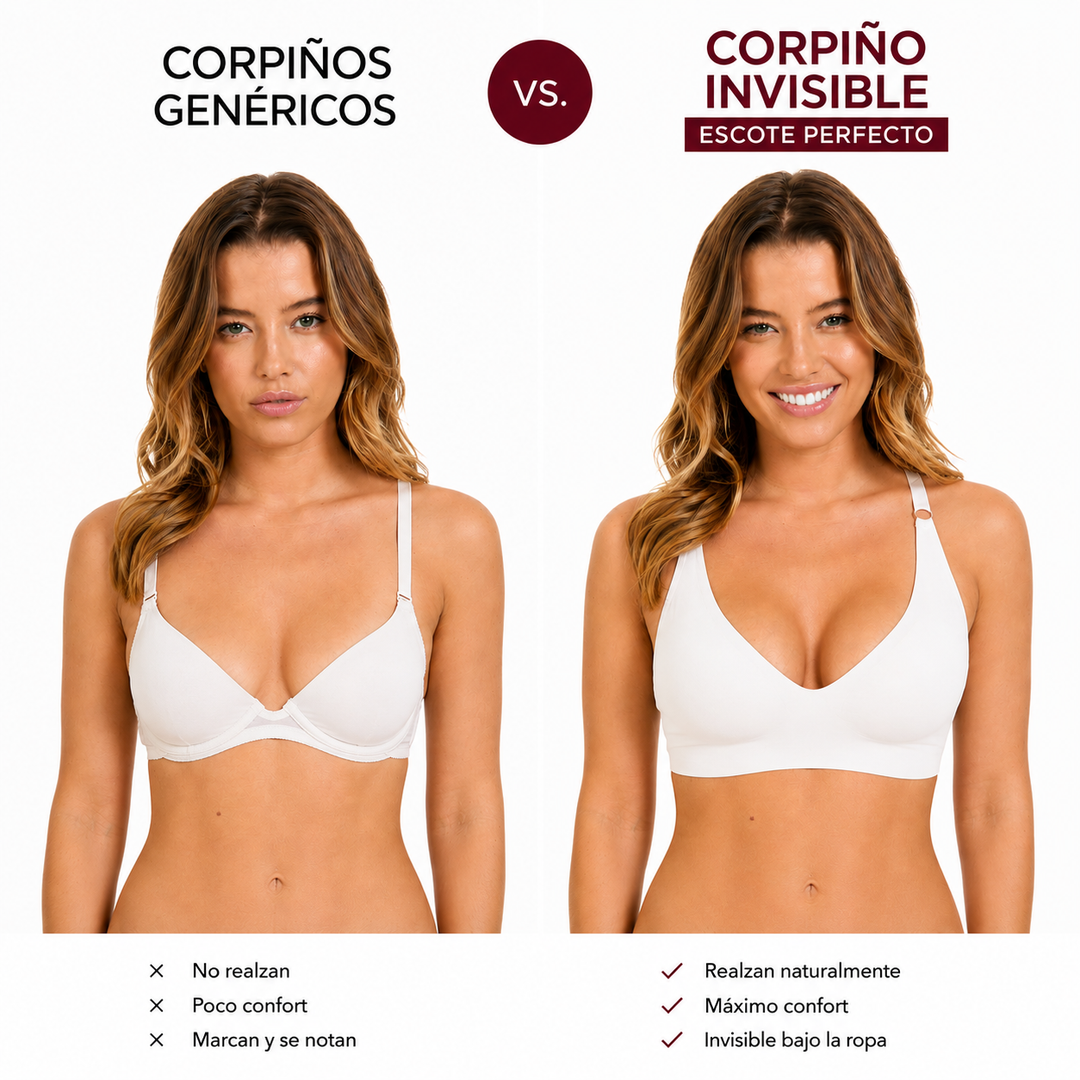 Corpiño Invisible Escote Perfecto