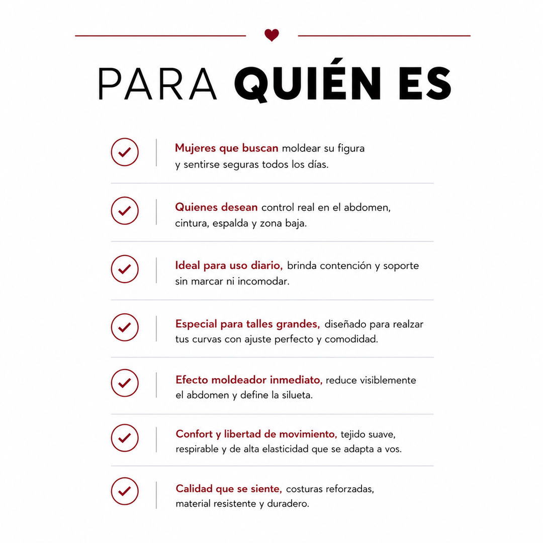 Body Espalda Baja Colaless