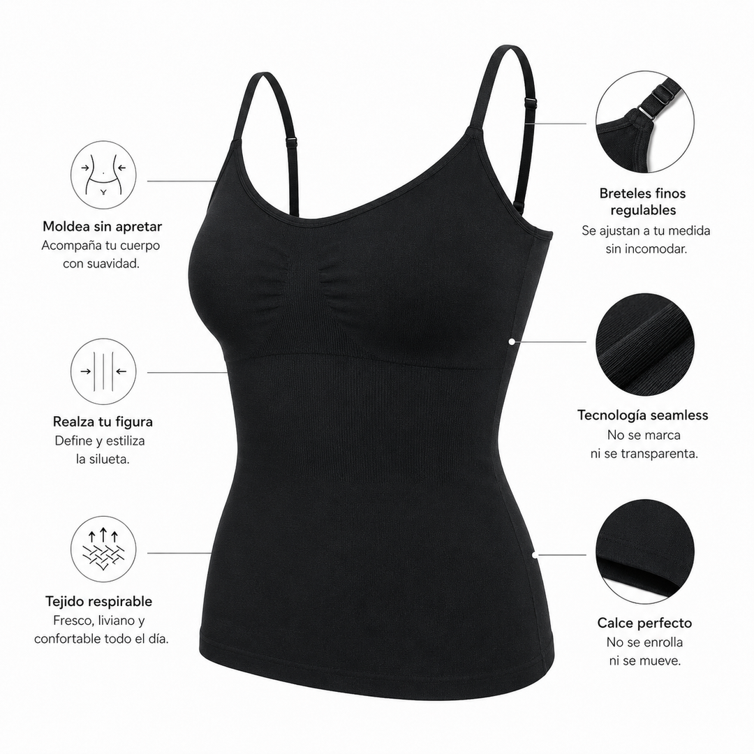 Musculosa Modeladora Seamless