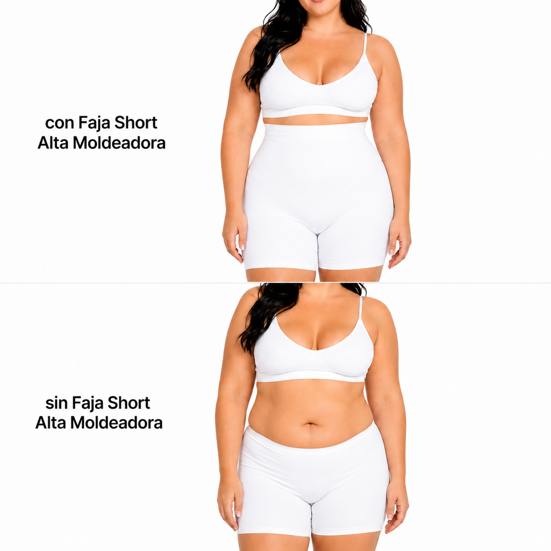 Faja Short Alta Modeladora Seamless